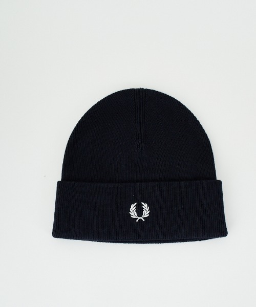 FRED PERRY（フレッドペリー） ニット帽 ニットキャップ ワンポイント