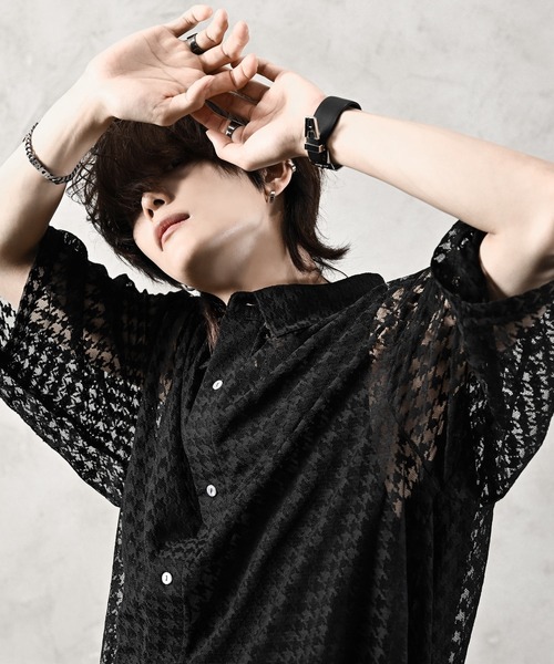 「ADRER」 半袖シャツ SMALL ホワイト メンズ_画像5