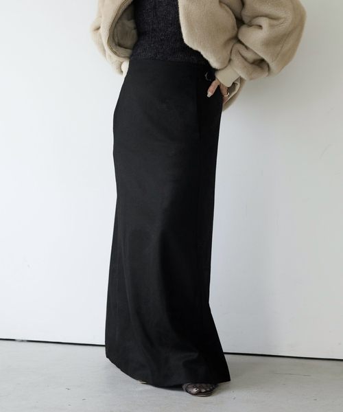 IENA LA BOUCLE（イエナラブークル） スカート ウールサキソニーI