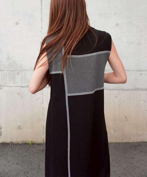 「gossara」 半袖ワンピース FREE ブラック レディース_画像5