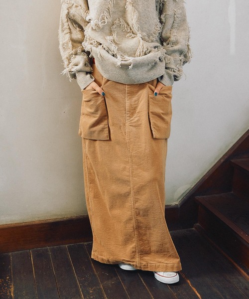 niko and…（ニコアンド） スカート 「MODE NORM CORE」 アウトポケット