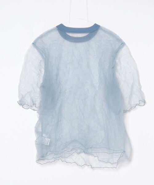 「CHIGNON」 半袖カットソー ONE SIZE ブラウン レディース_画像2