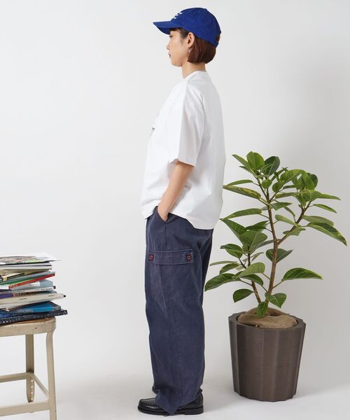 「FFEIN」 半袖Tシャツ SMALL アッシュグレー メンズ_画像5