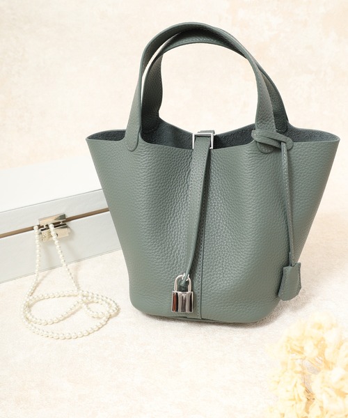 FUNALIVE（ファンアライブ） ハンドバッグ 本革 キューブバッグ S