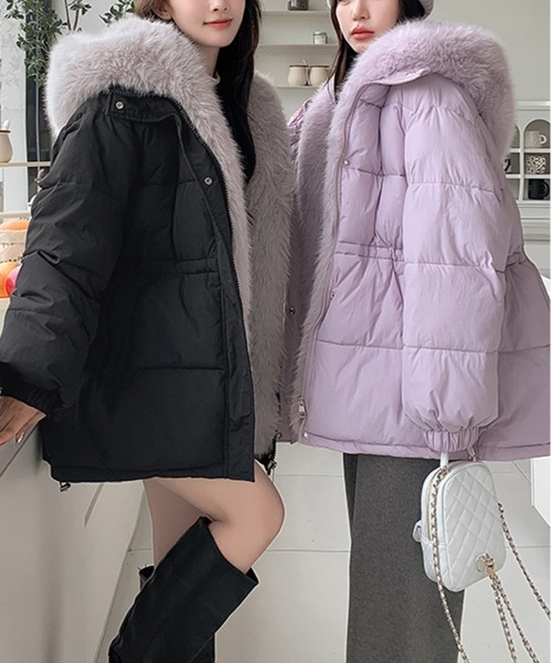 NEW GENTLEMAN ダウンコート ダウンジャケット セドナ ファーフード