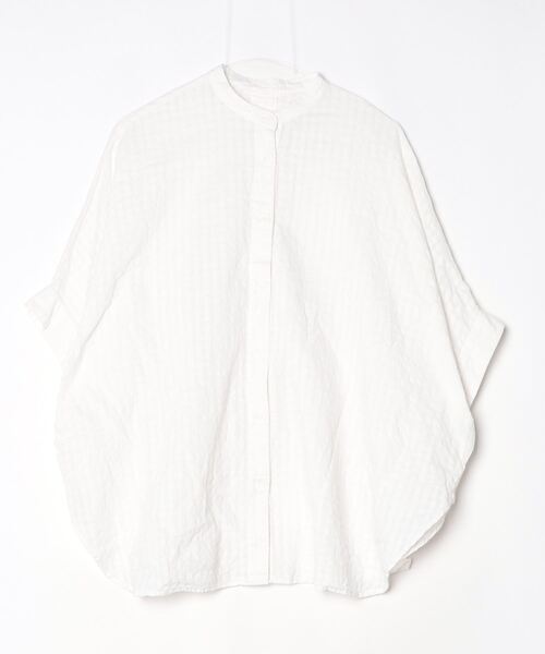 「conges payes ADIEU TRISTESSE」 7分袖ブラウス 38 オフホワイト レディース_画像2