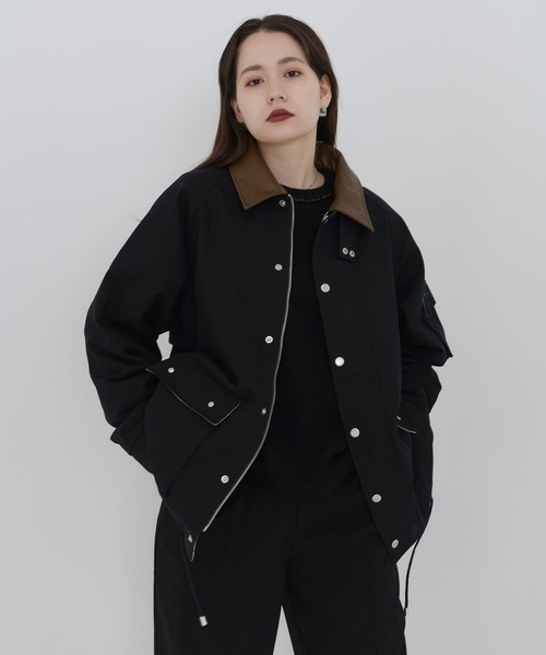 tina:jojun アウター TINA：JOJUN（ティーナジョジュン） ジャケット M ブラック レディース