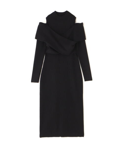 「NATURAL BEAUTY BASIC」 ニットワンピース MEDIUM ブルー レディース_画像2