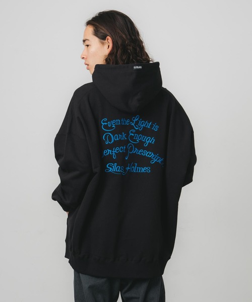 「SILAS」 プルオーバーパーカー X-LARGE ネイビー メンズ_画像6