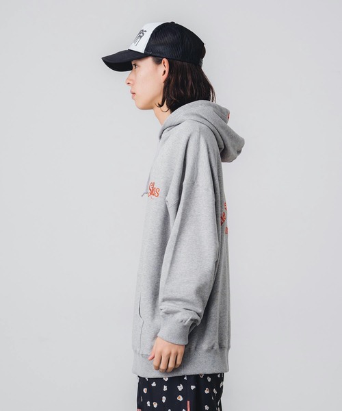 「SILAS」 プルオーバーパーカー X-LARGE ネイビー メンズ_画像9