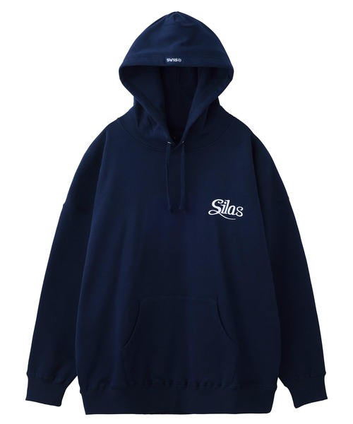 「SILAS」 プルオーバーパーカー X-LARGE ネイビー メンズ_画像10