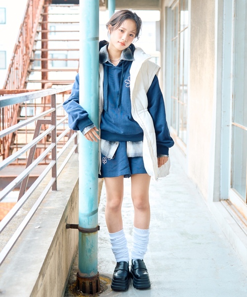 LOVETOXIC ブルゾン アウター 袖取り外しロングブルゾン キッズ 子供服