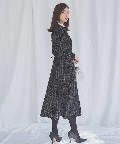 SWINGLE（スウィングル） ワンピース 「11/21(Fri)発売」襟付き