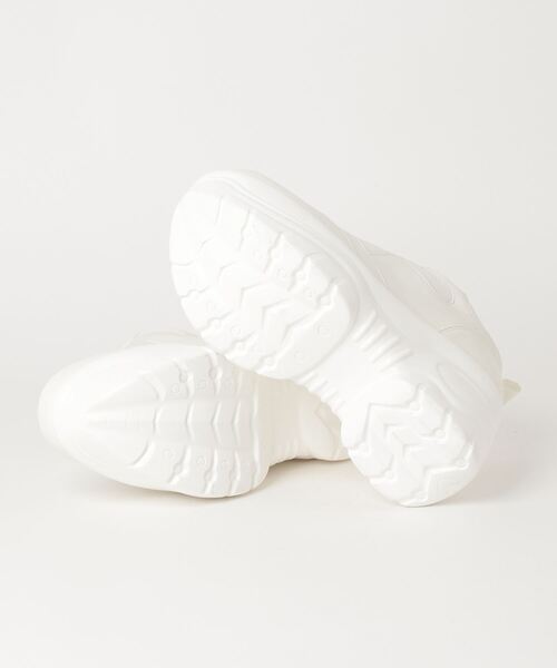 「LOVEHUNTER」 ローカットスニーカー M ホワイト×ホワイト レディース_画像3