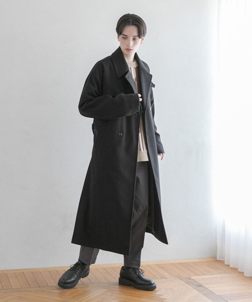 「RAGEBLUE」 トレンチコート MEDIUM ブルー メンズ_画像2