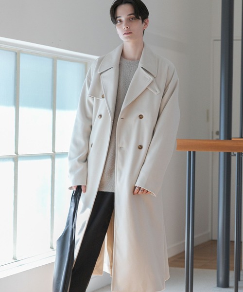 「RAGEBLUE」 トレンチコート MEDIUM ブルー メンズ_画像3