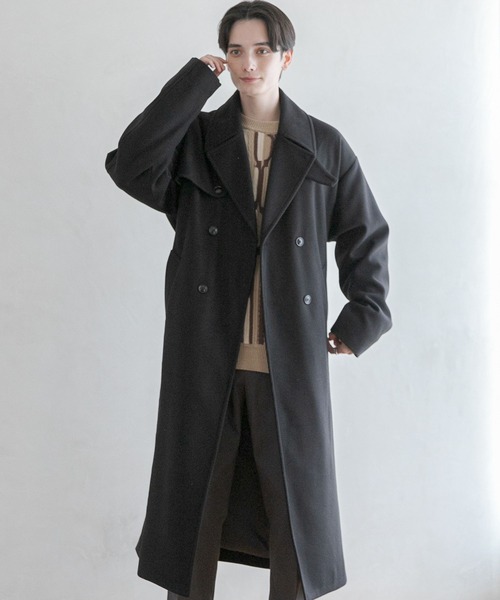 「RAGEBLUE」 トレンチコート MEDIUM ブルー メンズ_画像6