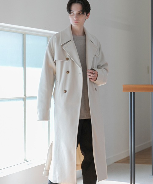 「RAGEBLUE」 トレンチコート MEDIUM ブルー メンズ_画像8