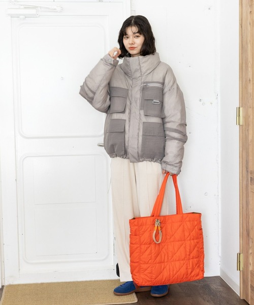 niko and…（ニコアンド） ブルゾン MEDIUM グレー レディース