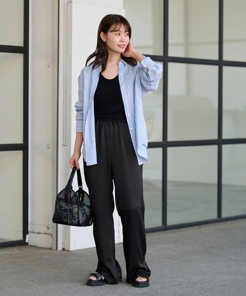 FRAMeWORK（フレームワーク） イージーパンツ 38 ベージュ レディース