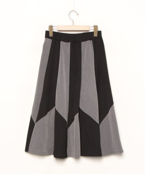 「TEVALT」 フレアスカート 38 ブラック レディース_画像2