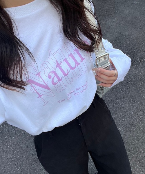 レディース トップス ガーリー ピンク 長袖ティシャツ ロンティ ロングTシャツ ドライロングスリーブTシャツ 00304－ALT 146 ホット