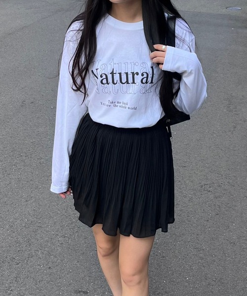 tシャツ ピンクデザインロンT／長袖Tシャツ レディース : ZOZOTOWN