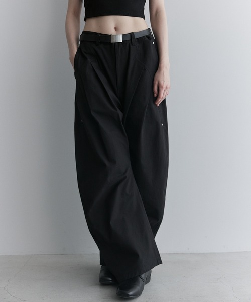 remer パンツ コットンギャバタックカーブパンツ - cotton gabardine remer パンツ コットンギャバタックカーブパンツ - cotton gabardine