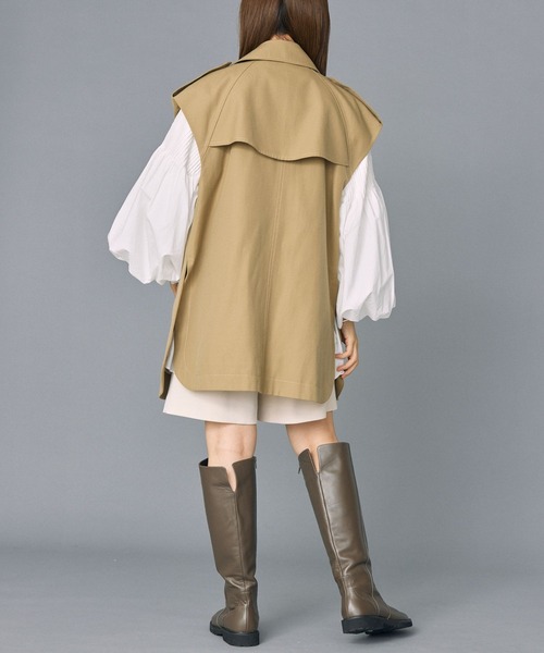 「BABYLONE」 ベスト フリー ブラウン系その他 レディース_画像6