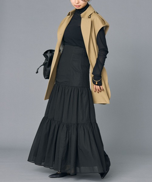 「BABYLONE」 ベスト フリー ブラウン系その他 レディース_画像7