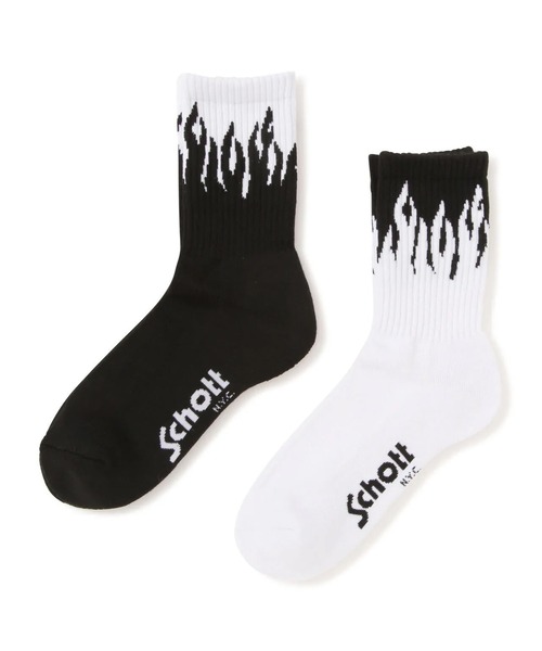 Schott N.Y.C（ショット） 靴下 SCHOTT-HIGT-SOCKS メンズ レディース