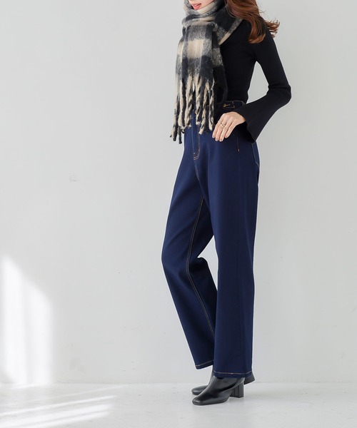 「KOBE LETTUCE」 パンツ L ブラック レディース_画像9