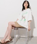 tシャツ BIG長靴ダルTEE レディースの詳細画像2