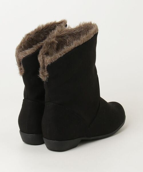 「velikoko ラクチンきれいシューズ」 ブーツ 24cm ブラック レディース_画像2