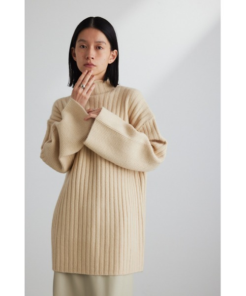 「STYLEMIXER」 長袖ニット FREE ネイビー レディース_画像9