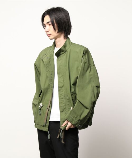 「marka」 ブルゾン 2 カーキ メンズ_画像2