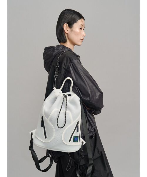 デイバック リュック 4WAY MESH BACK PACK / 4WAYメッシュバックパック レディース メンズの画像