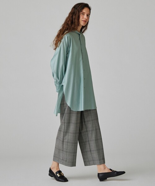 「MACPHEE」 長袖シャツ 36 グリーン レディース_画像7