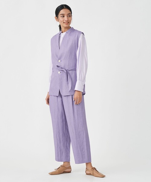 「MACPHEE」 長袖シャツ 36 グリーン レディース_画像9