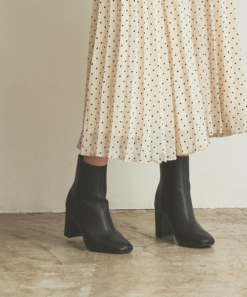 「titivate」 ショートブーツ L ブラウン レディース_画像8