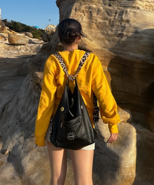 「INTER FACTORY」 ショルダーバッグ FREE ブラック レディース_画像4