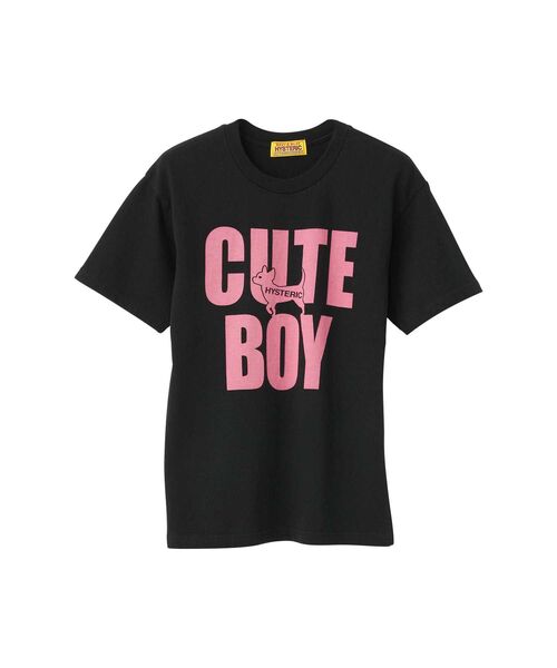 HYSTERIC glamour ブラックオフショルダーTシャツ　ヒステリック STYLING | HYSTERIC GLAMOUR ONLINE STORE ヒステリックグラマー