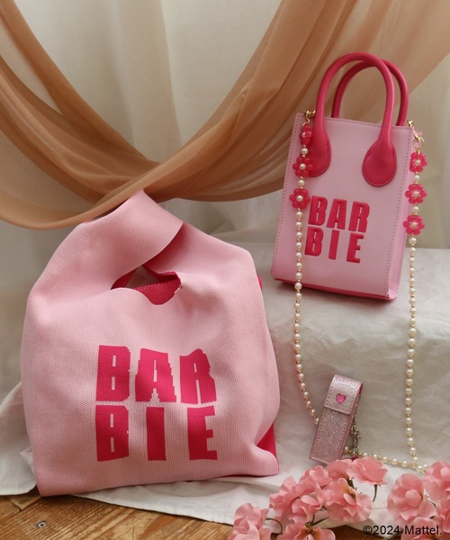Barbie（バービー） トートバッグ ニットバッグ レディース : ZOZOTOWN