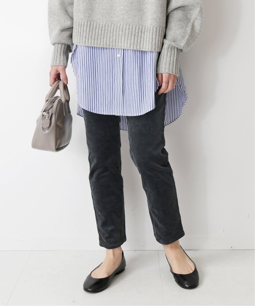 「JOURNAL STANDARD relume」 コーデュロイパンツ 40 ブラウン レディース_画像3