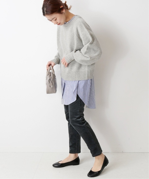 「JOURNAL STANDARD relume」 コーデュロイパンツ 40 ブラウン レディース_画像5
