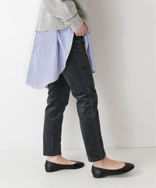 「JOURNAL STANDARD relume」 コーデュロイパンツ 40 ブラウン レディース_画像8
