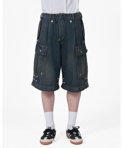 ジーンズ FORSOMEONE 8POCKET CARGO DENIM メンズの画像
