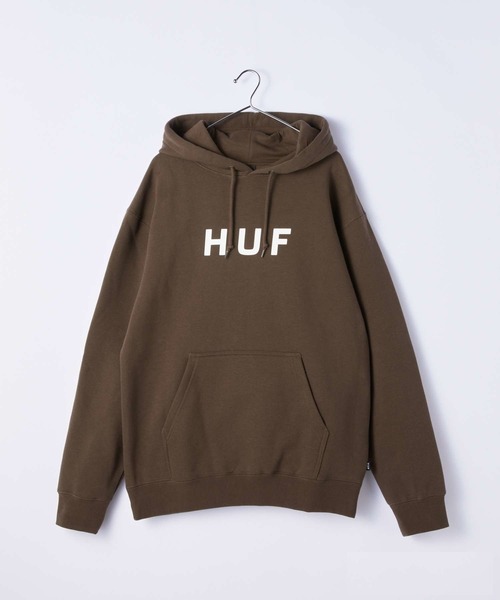 HUF ハフ プルオーバーパーカー M HUF（ハフ） プルオーバーパーカー M ブラック メンズ : ZOZOTOWN