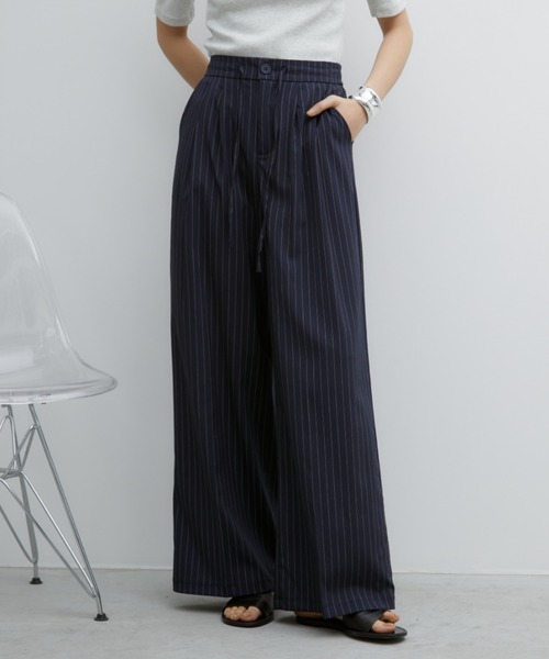 「Aunt Marie's」 スラックス MEDIUM グレー レディース_画像2