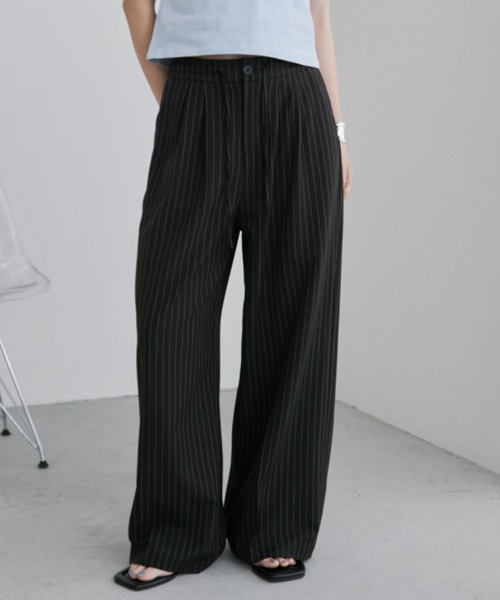 「Aunt Marie's」 スラックス MEDIUM グレー レディース_画像3